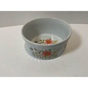 Andrea Country Flowers Oven To Table Cookware Ramekin Dish